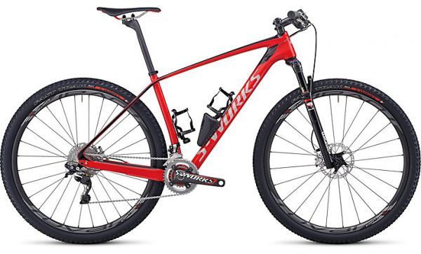 S-WORKS STUMP JUMPER 29 - 2014 - RED IN BLACK